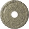 Ekena Millwork Kendall Train Station Medallion (Canopies up to 3 7/8"), 18 1/2"OD x 3 7/8"ID x 1"P, Castle Stone CM18KDCSC - alternate 1